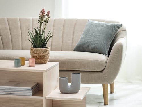 Artificial plant RASMUS H45cm w/flowers