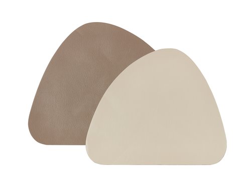 Place mat ARTISKOKK 33x44 beige/grey