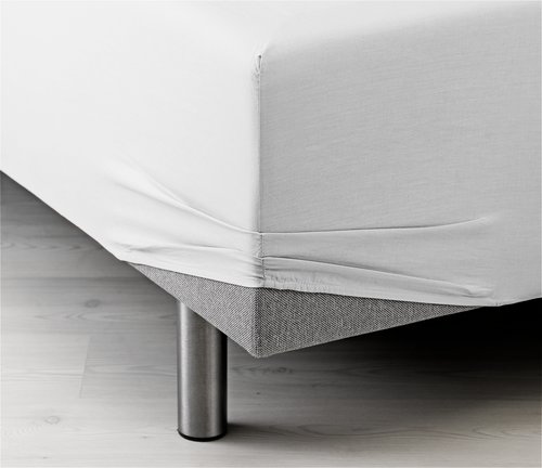Fitted sheet FRIDA Single white