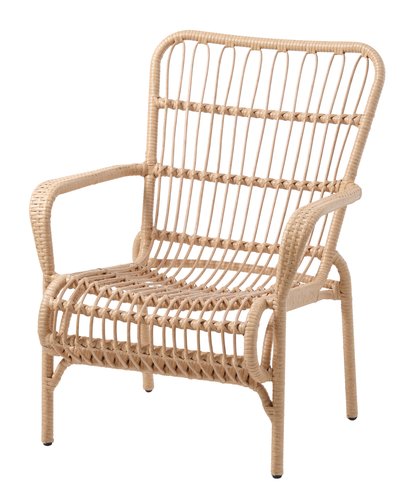 Lounge chair BIRKEMOSE natural