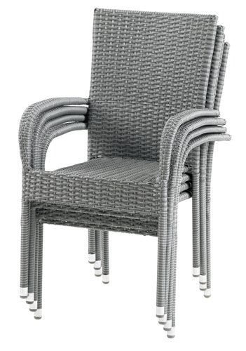 Stacking chair GUDHJEM grey