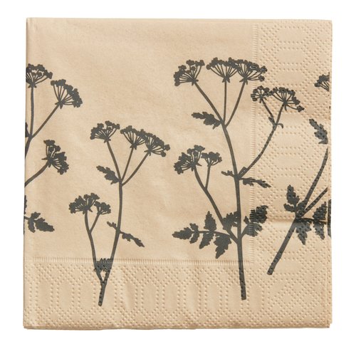 Paper napkins PHILIP 24x24cm pack of 20