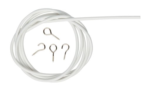 Net wire 243cm white