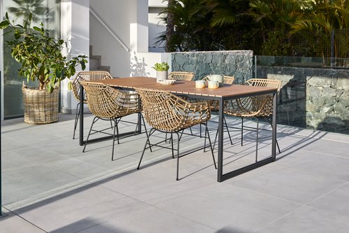 Garden table DAGSVAD W90xL190 natural