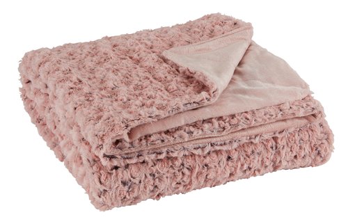Throw KONGSSPIR 140x200 rose