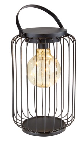 Battery lamp GLENTE D18xH35cm black
