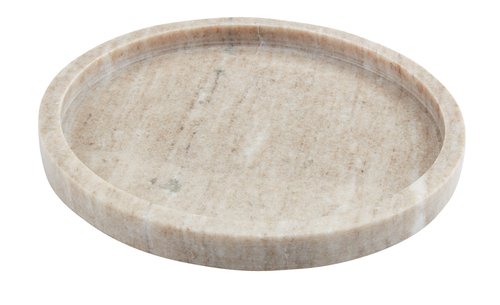 Decorative tray VALDEMAR D25cm marble