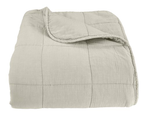 Bed throw VALMUE 240x260 beige
