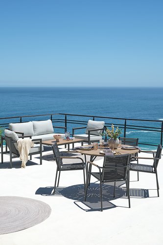 Stacking chair NABE black