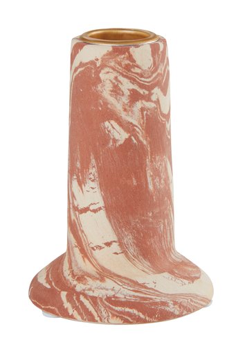 Candlestick URBAN D7xH10cm terracotta