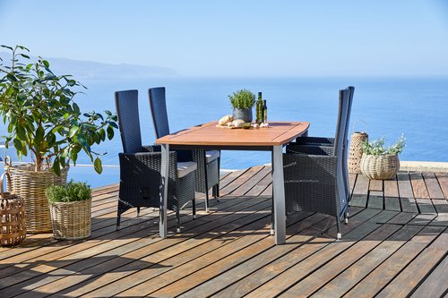 Garden cushion chair seat UDSIGTEN off-white