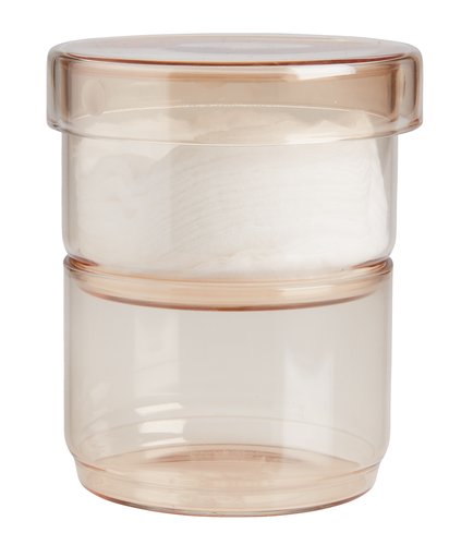 Storage glass GRUMS D8xH10cm set of 2