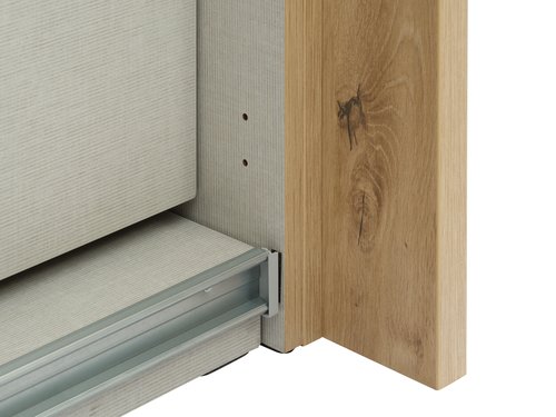 SALTOV wardrobe 204 with frame oak