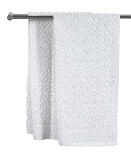 Hand towel STIDSVIG 50x100 white KRONBORG