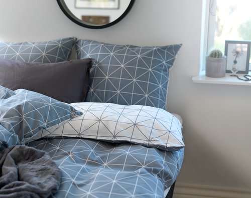 Duvet cover set ATLA Single grey