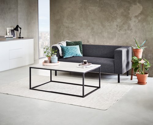 Sideboard JERNVED 2 doors 3 drawers con/h.gloss