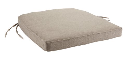 Garden cushion chair seat UDSIGTEN sand
