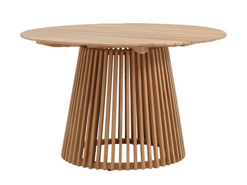 Garden table UDBYNEDER D120 teak