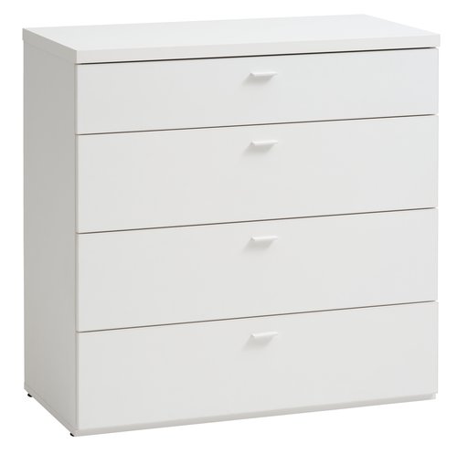 4 drawer chest BRODAL white