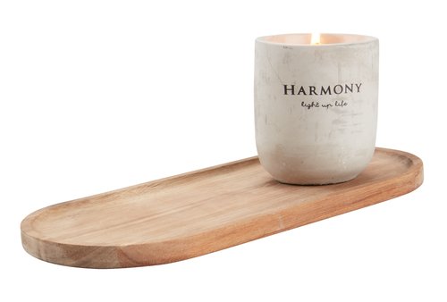 Decorative tray FILLIP W13xL30cm wood