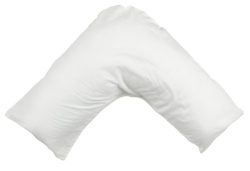 Pillowcase LONE 58x75x20 v-shaped white