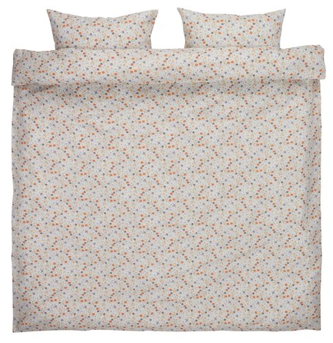 Duvet cover set ALICIA seersucker Double multi
