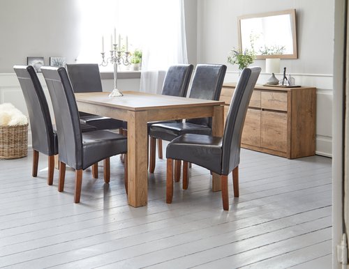 Dining chair BAKKELY brown