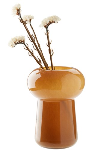 Vase KELD D19xH25cm yellow
