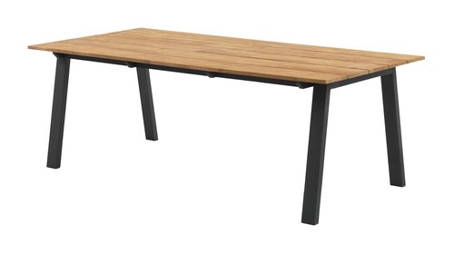 Garden table BARSMARK W100xL210 teak