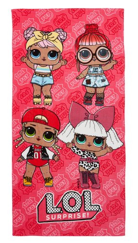 Bath towel LOL SURPRISE 70x140