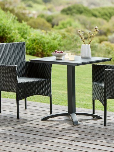 HOBRO L70 table + 2 AIDT chair black