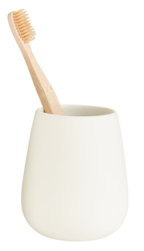 Toothbrush holder EKBY white