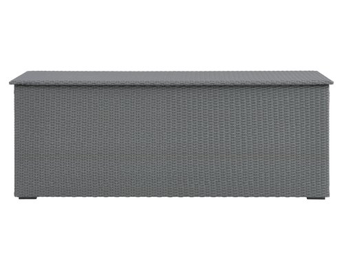 Cushion storage box STAVERN W198xH74xD72 grey