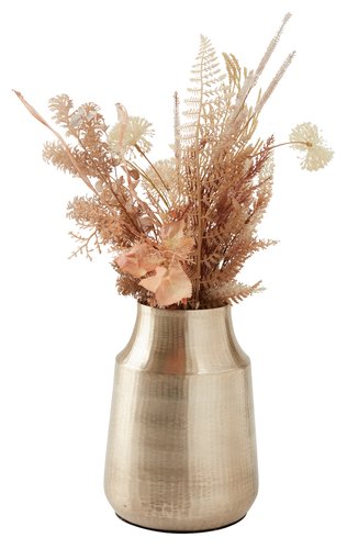 Vase MALIAS D22xH30cm brass