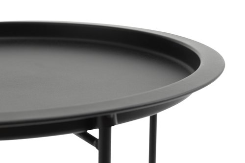 End table RANDERUP D47 black