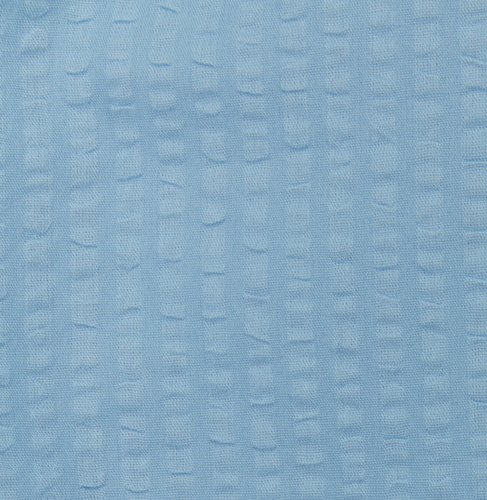 Seersucker duvet cover set TINNE Single light blue