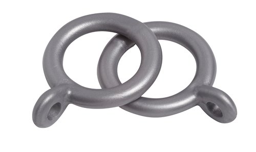 Curtain rings BALL 13-16mm 10 pack grey