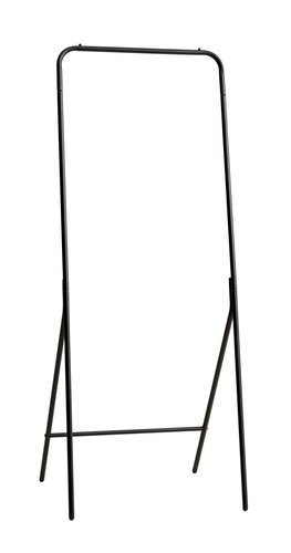 Clothes rail MOLTRUP black