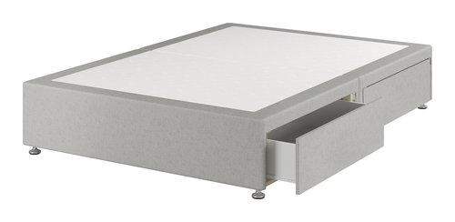 Divan base GOLD D10 4 Drawer Double Grey-49