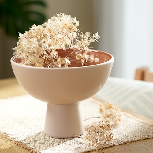 Bowl CHRIS D21xH16cm beige/terracotta
