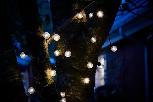 LED string lights GULIRISK L380cm with 20 LED clear
