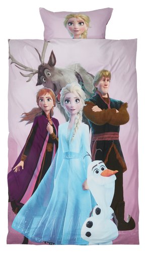 Duvet cover set FROZEN Single purple