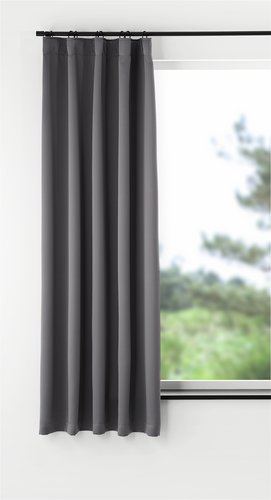 Dimout curtain AMUNGEN 1x140x175 grey