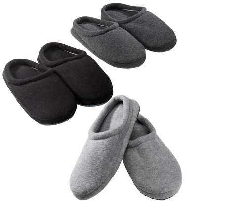 Slippers REIDULF size 3-10? fleece asst.