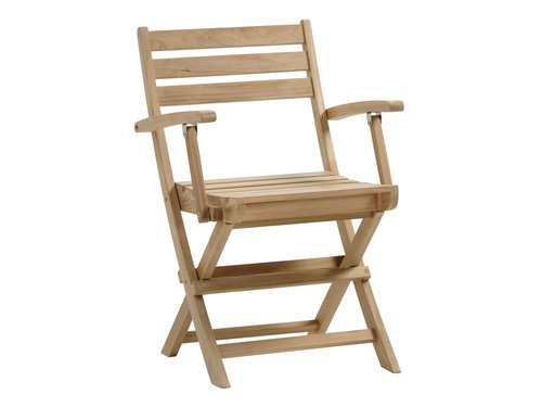 Folding chair VESTERHAVET teak