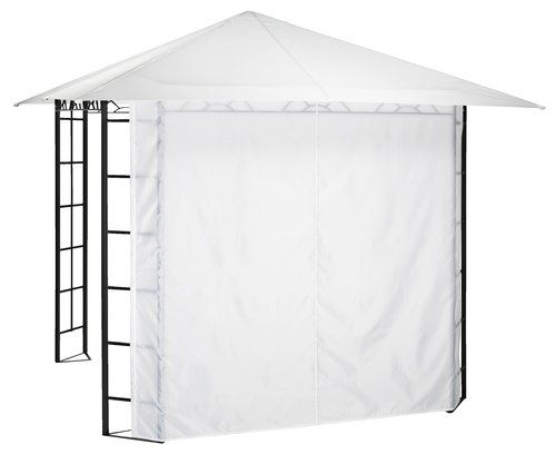 Gazebo side panel FAABORG W2.3xH2m white