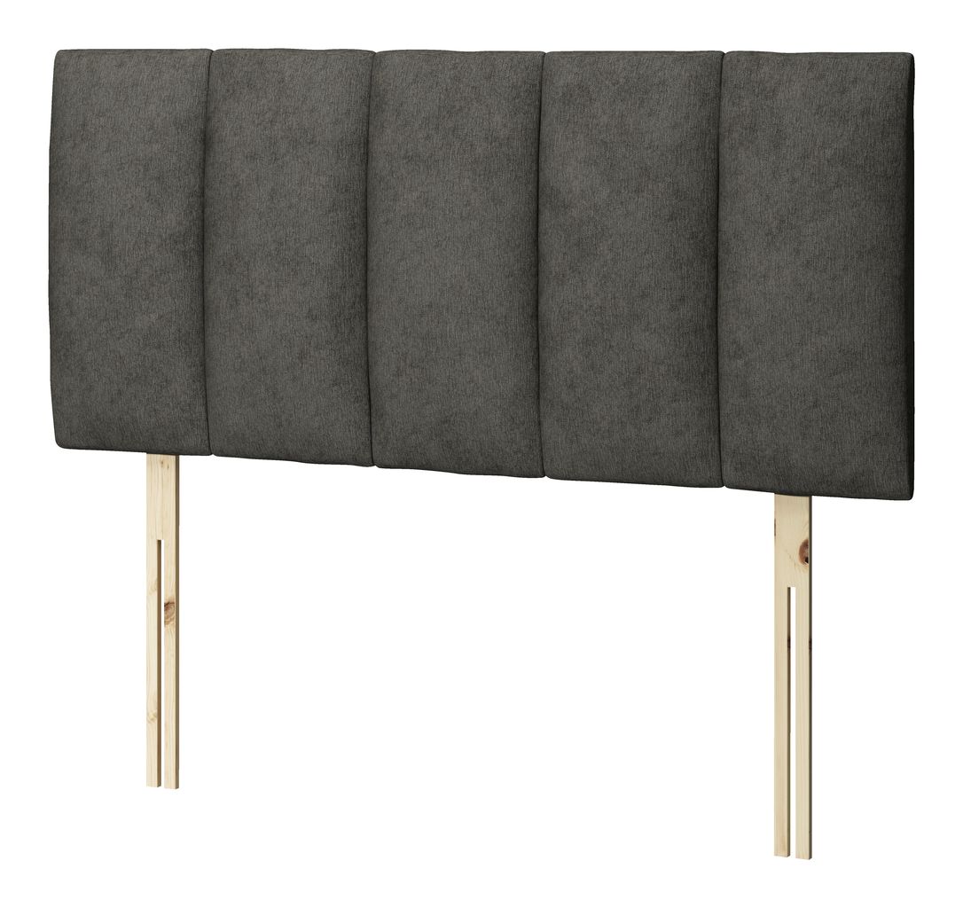 Headboard H50 STITCHED Small Double Grey-50