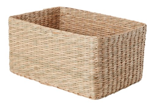 Basket GUSTAV W26xL18xH13cm natural