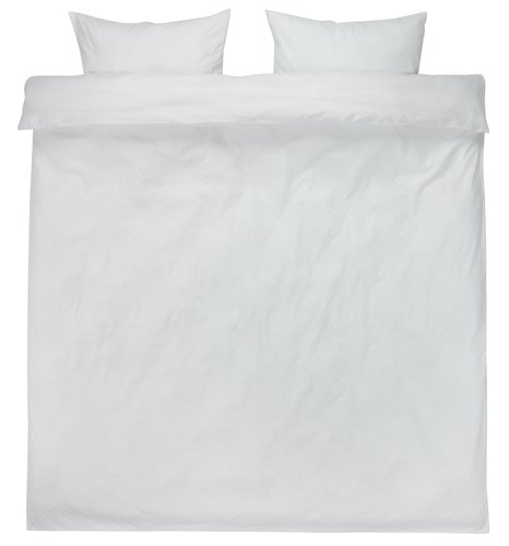 Duvet cover set DANA Double white