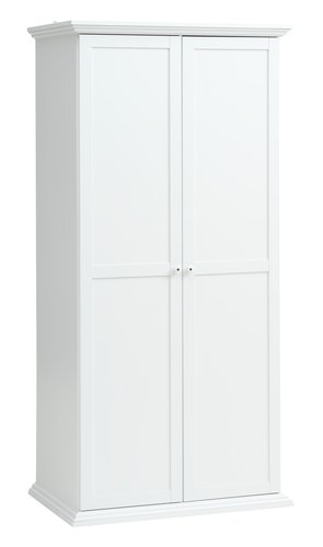 Wardrobe FREDENSBORG 96x200 white